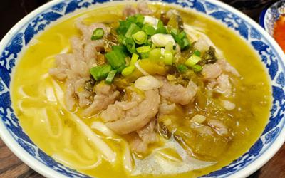 酸菜肉絲麵培訓